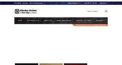 Desktop Screenshot of kleckerknives.com